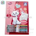 Kids paint sets , color painting stationery sets